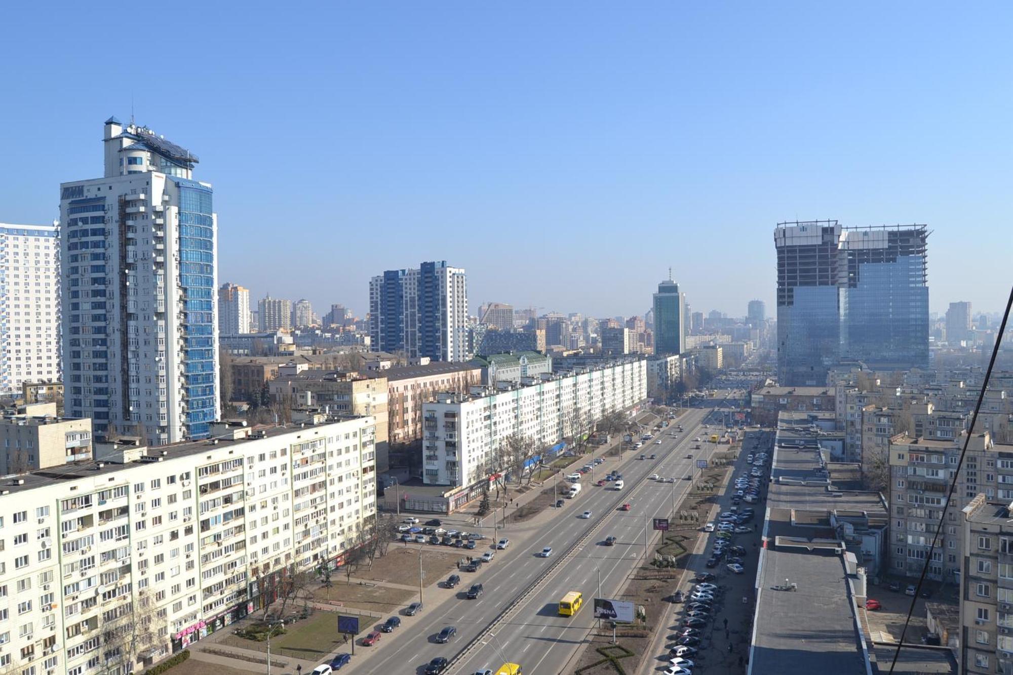 Apartment On Prospect Beresteiskyi 29 Kyiv Exterior photo